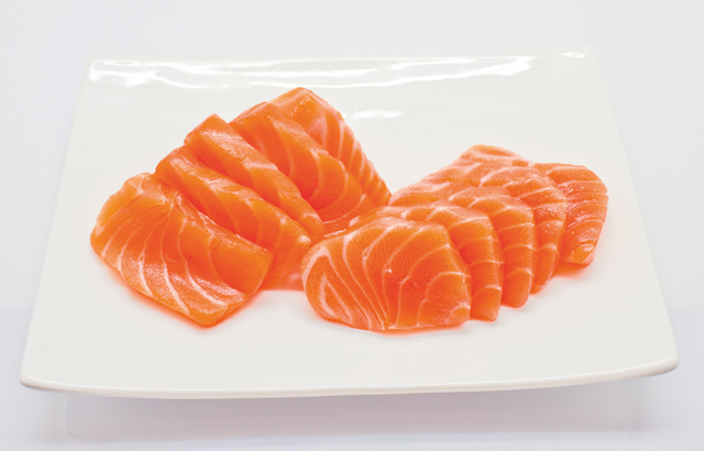 A8 - Menu Sashimi saumon